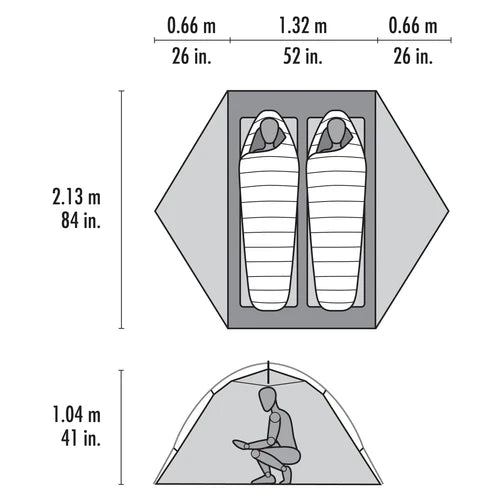 Elixir 2 Tent, MSR