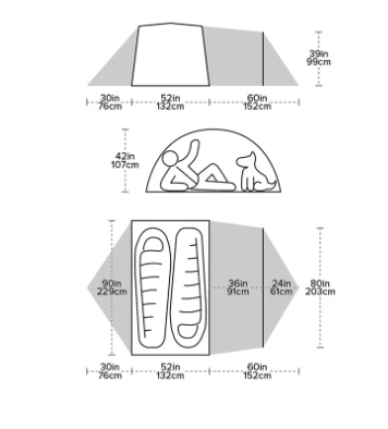 Blacktail Hotel Tent, Big Agnes