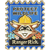 Ranger Rick Postage Stamp Pin