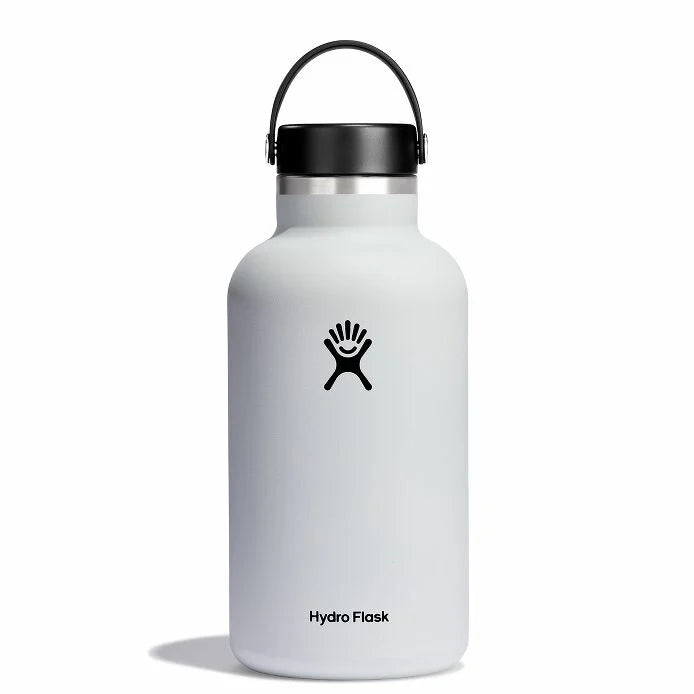 Water Bottle-64 oz. Wide Mouth 2.0 with Flex Straw, Hydro Flask