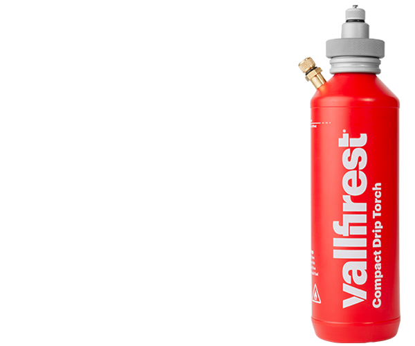 Compact Drip Torch PE and Handle (1 Liter), Vallfirest