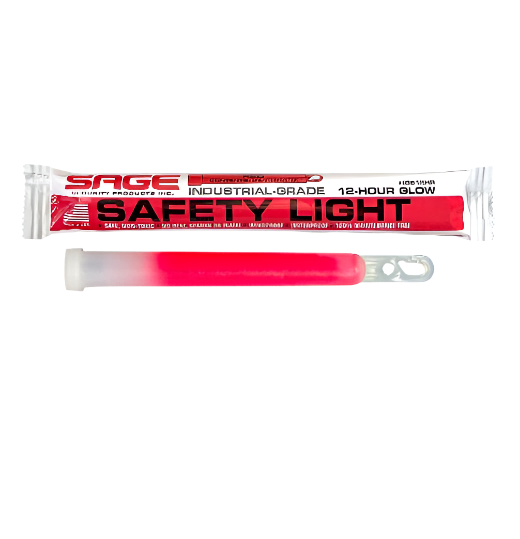 12 Hour Safety Light Sticks (6 Inch), Sage